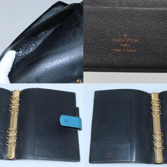 LOUIS VUITTON Epi Agenda GM Day Planner Cover Blue R20065 LV Auth - Picture 13 of 14